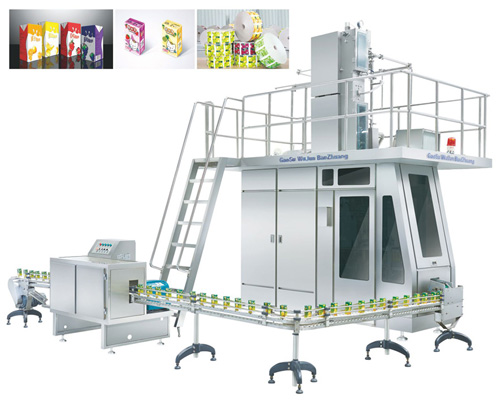 Automatic Aseptic Brick Filling Machine